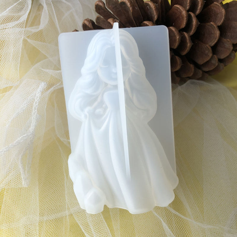 Soap Making Guide For Beginners - 3D carino principessa candela in silicone