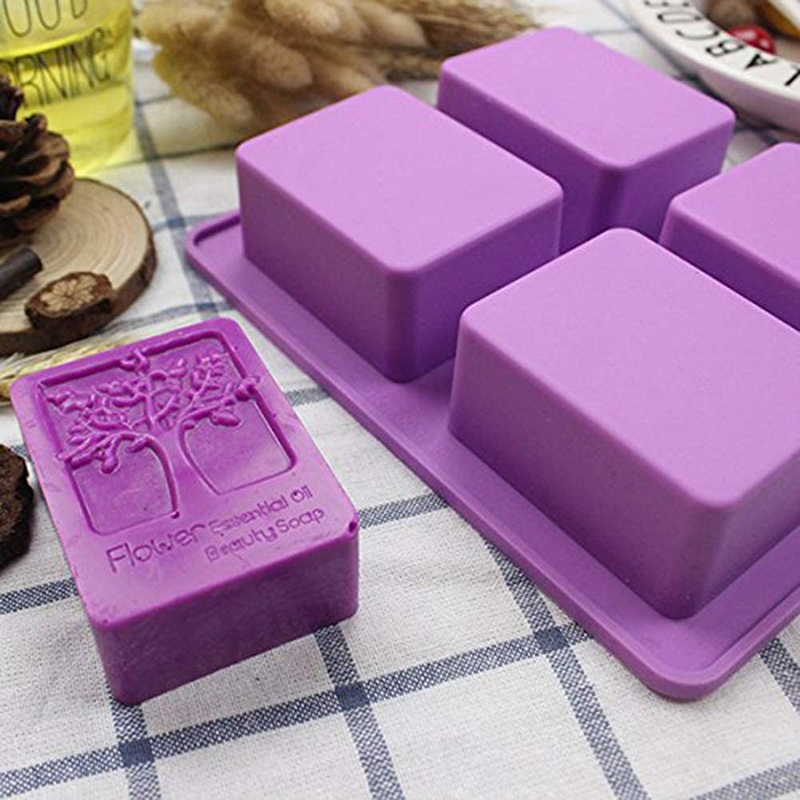 Soap Making Book - Rettangolo albero della vita stampo per