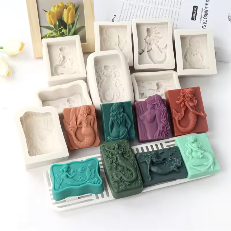 Soap Making Guide For Beginners - Stampo in Silicone 3D a Forma