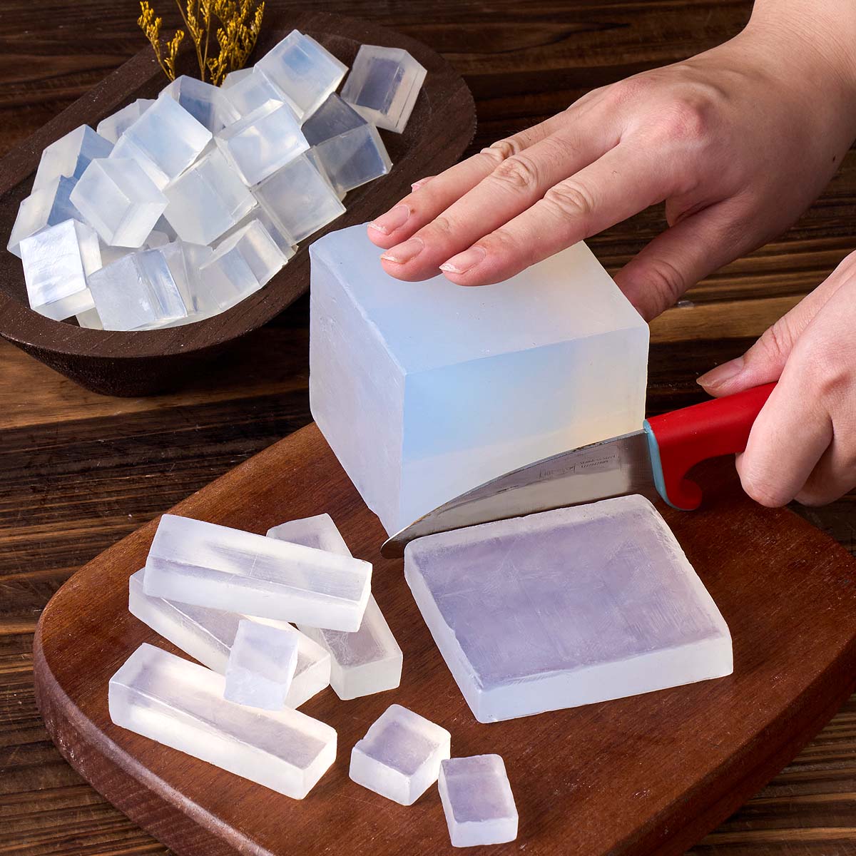 Soap Making Glycerin Base - Base per sapone con glicerina bianca