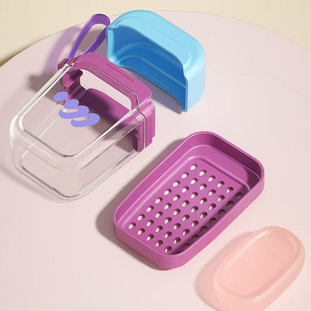 Soap Making Box - Portasapone con coperchio Portasapone antibatterico Portasapone