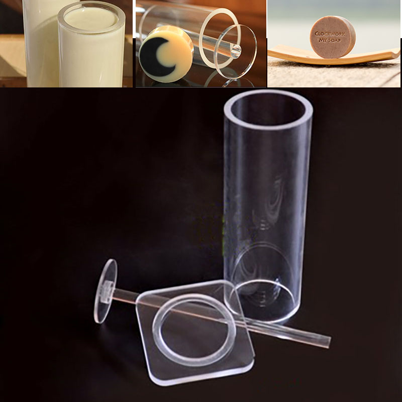 Soap Making Book - Stampo per sapone acrilico a cerchio
