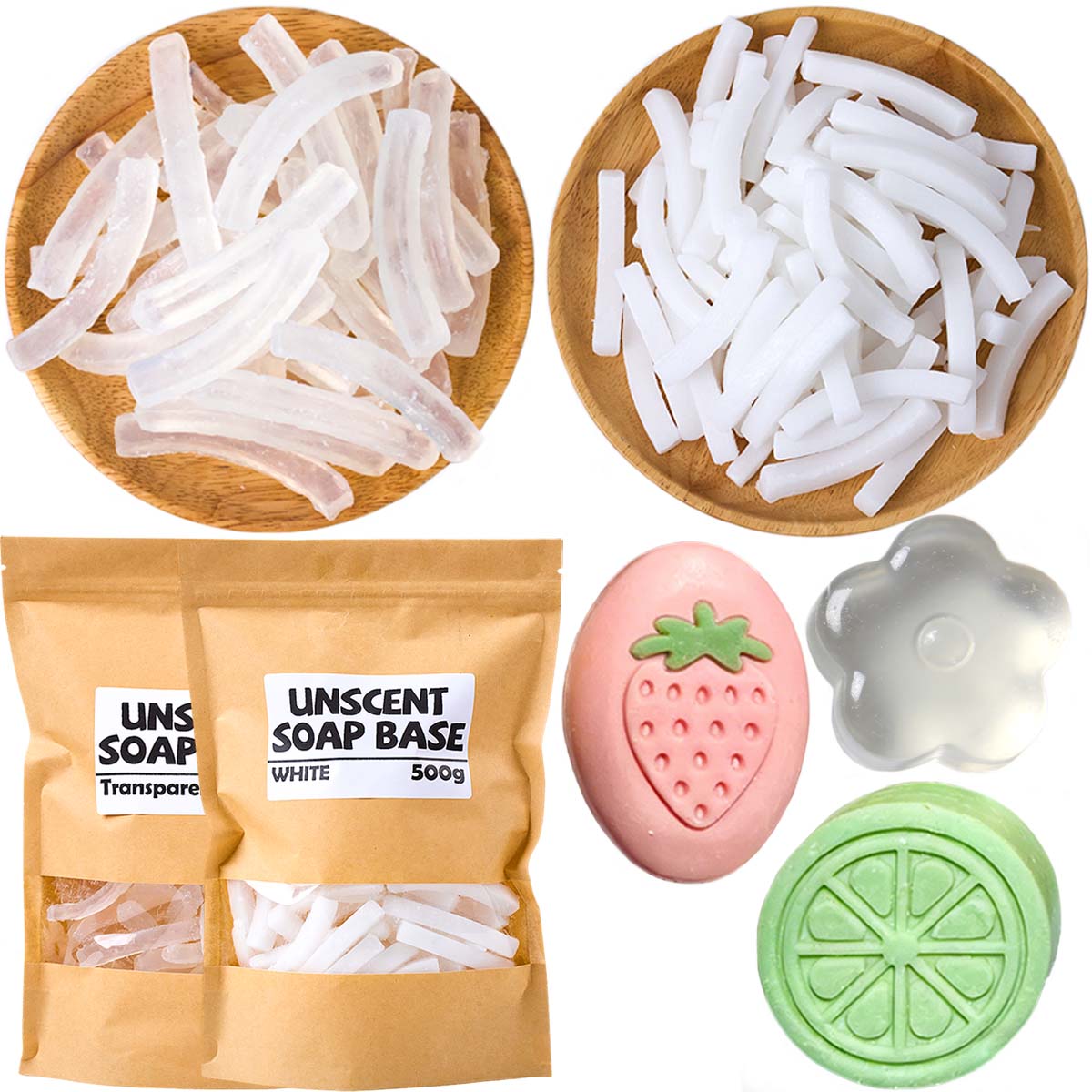 Soap Making Glycerin Base - Base di Sapone alla Glicerina 500g