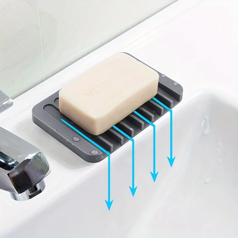 Soap Making Box - Nuovo Portasapone in Silicone con Drenaggio,