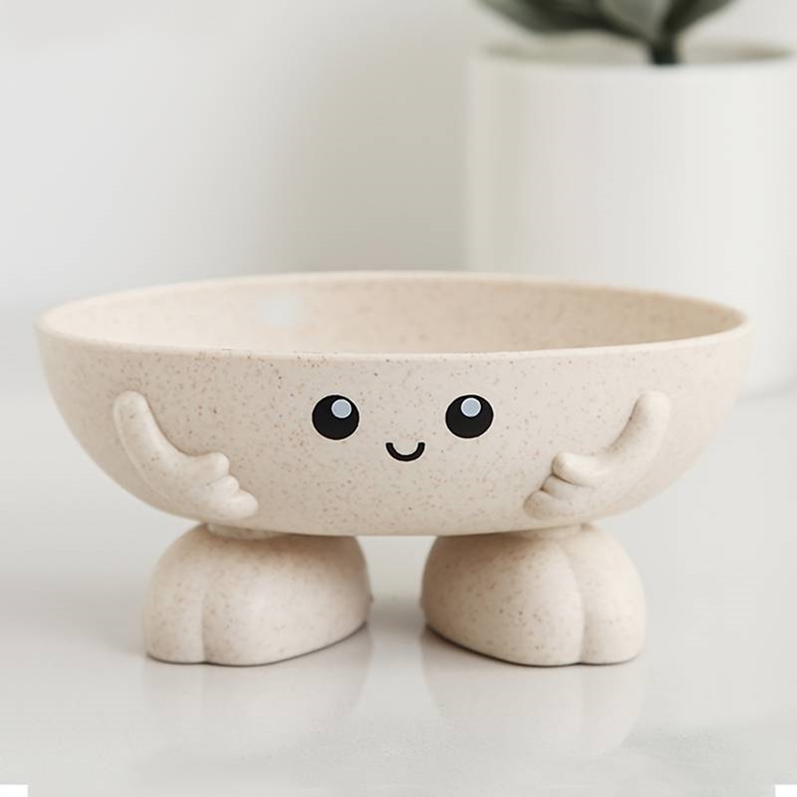 Soap Making Diy Kit - Simpatica bambola con volto sorridente, portasapone,