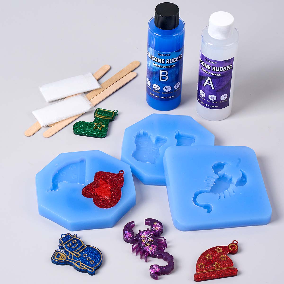 Kit per Stampi in Silicone da  - Soap Making Diy Kit recensione e prezzo