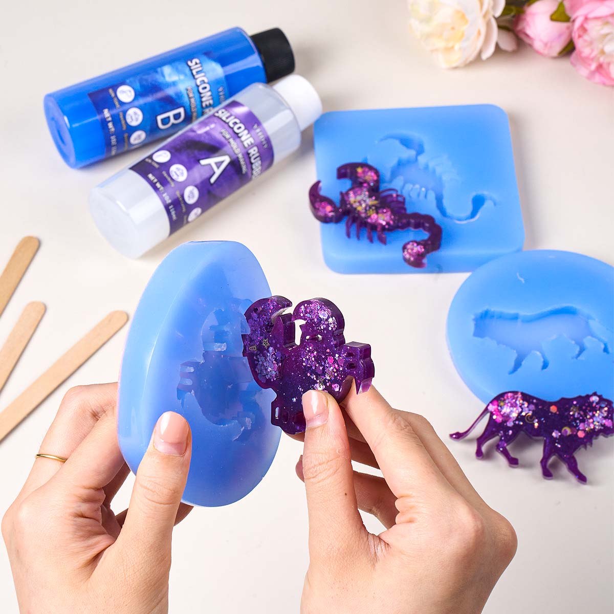 Kit per Stampi in Silicone da  - Soap Making Diy Kit recensione e prezzo