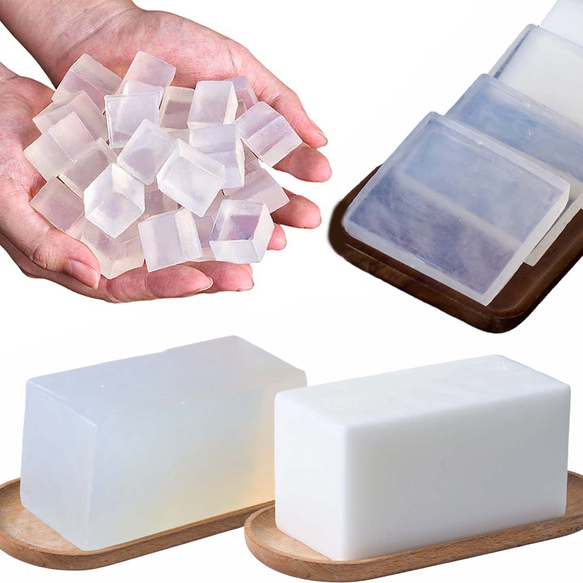1000g Glicerina Base di Sapone - Soap Making Glycerin Base recensione e prezzo