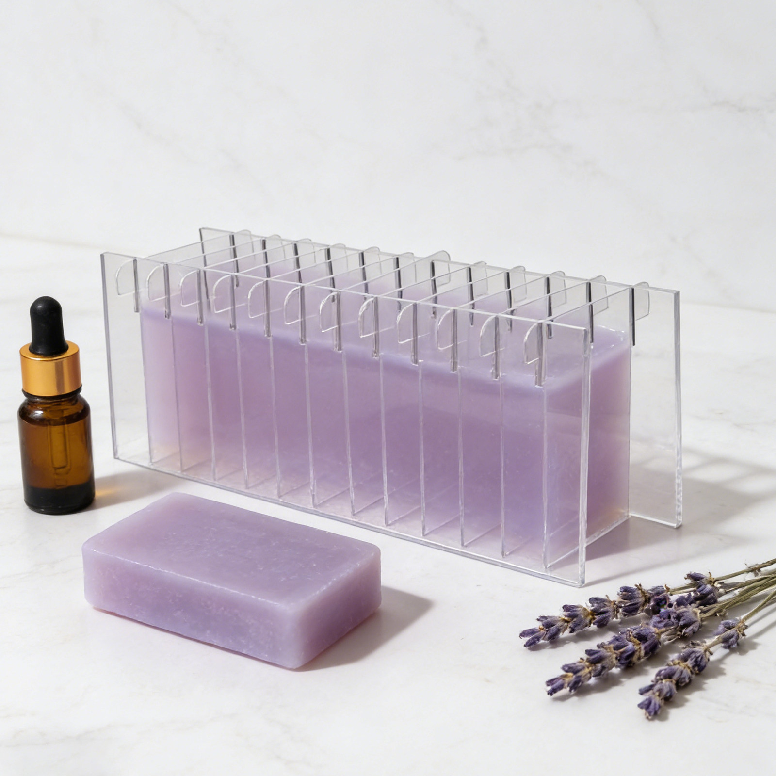 Divisore in acrilico per sapon - Soap Making Book recensione e prezzo